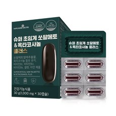 메이준뉴트리 슈퍼 초임계 쏘팔메토&옥타코사놀 플러스 전립선건강, 30정, 1개