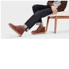 UGG 오리지널정품 어그부츠 남성 뉴멜 Leather Neumel Boot