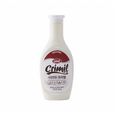 업소용 빙수 분식점 식자재 재료 연유 크리밀 500g, 10개