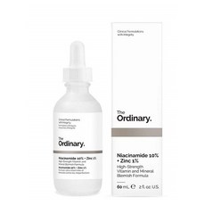 디 오디너리 스킨 케어 나이아신아마이드 아연 세럼 The Ordinary Niacinamide 10% + Zinc 1% 2oz 60ml