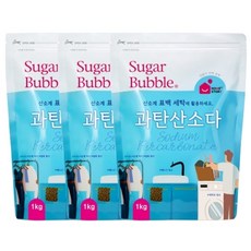 슈가버블 과탄산소다 1kg x3, 3개