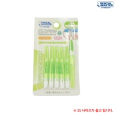 덴탈마스터 2컴 치간칫솔 6p SS, 기본