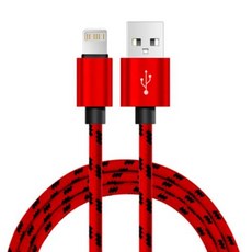 IPhone 13 용 USB 케이블 12 11 Pro Max X XR 8 7 6 6s Plus 5s SE2 iPad mini 3A 고속 충전 전화 충전기 데이터 코드 Long Wi, 02 1m, 없음, 17) 빨간 - 1m