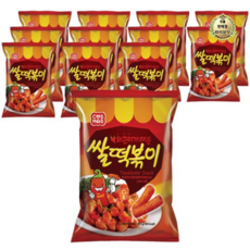 라이브잇 코스모스제과 쌀떡볶이 스낵, 160g, 24개