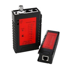 (이지넷) 랜 케이블 테스터기 RJ45＋RJ11＋BNC 동축케이블 테스트/분리형MASTER＋REMOTE/UTP/휴대용 NEXT 468LT, 단일상품, 옵션없음