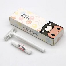 남성용 일회용 면도기 블레이드 조끼 바베어 생분해 가능 도매, 03 A03-Including 10 set, 1개