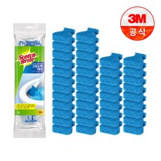 스카치브라이트 크린스틱 올인원 변기용 리필, 블루, 42개