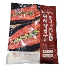 마마스초이스 풍미가득 매콤 황태양념구이 340g 황태포 4미 소스4입, 1개
