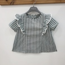 레노마키즈여아그린블라우스