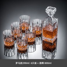 위스키 에어레이션 디켄터 와인 보드카 양주디캔터 고급 양주병 술잔 선물 세트 바 양주디켄터, 1개