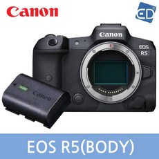 [캐논 정품] EOS R5 (BODY) + 정품배터리/ED, 01 EOS R5 / 풀바디