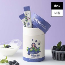 빼소 효소 유산균 블루베리 요거트 맛 이너뷰티 다이어트보조제, 1개, 90g