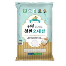 김화농협 22년 햅쌀 두루웰 철원 오대쌀 백미, 3개, 4kg