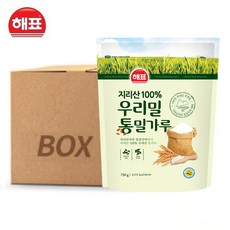 해표 우리밀 통밀가루 750g, 14개