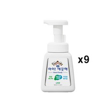 아이깨끗해 키친용 핸드솝, 250ml, 9개