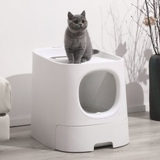 샤오미 스마트 향균＆탈취 퍼스트 클래스 고양이 화장실 샤오미앱 연동
