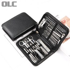 OLC 네일케어 손톱깎이 여드름압출기 피지제거기 30종 풀세트 1개 Silver  상품 이미지