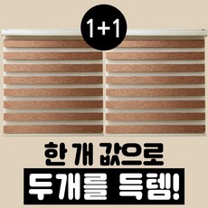 빛고운창1+1도톰우드룩콤비블라인드