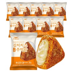 [치타마켓] 한우물 구운주먹밥 김치치즈 100g, 10개