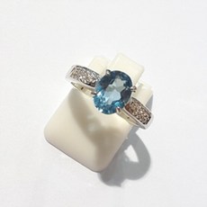 토파즈원석반지