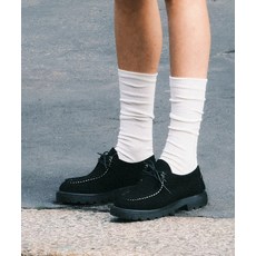 솔트앤초콜릿 SALT AND CHOCOLATE 라운드 토 스티치 청키 로퍼 412239004/412315007 (3cm/2type)