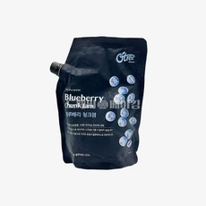 제이케이푸드 오트리 블루베리 청크잼 1kg 과일잼 리플잼, 1개