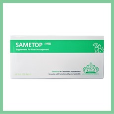 사메탑 60정 반려동물 간 보조제, 60g, 1개, 심장/간