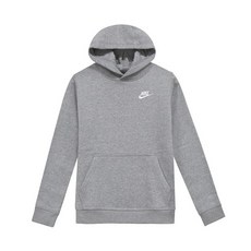 나이키 키즈 NSW 클럽 기모 후드티 그레이 아동 긴팔 티셔츠 BV3757-091