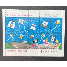 1986 크리스마스 씰 한국의연