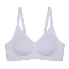 애니바디 [시즌오프] 편애브라 뉴후크형_스트랍(후크O) 패드반고정으로 편한 여성 심리스 무봉제 노와이어 브라 학생브라 골프/필라테스/요가 브라 ANVE24AQ4_NC평택점
