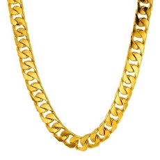 순금면체인목걸이