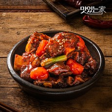 하누소 한입 매운 소갈비찜 500g 5팩, 5개