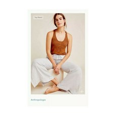 174498 앤트로폴로지 Saturday Sunday Lucie Ribbed Racerback Tank 사이즈 라지 Copper