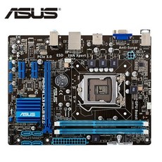 ASUS P8H61 M LX 기존 ASUS P8H61 M LX3 PLUS R2.0 마더 보드 소켓 LGA 1155 uATX DDR3 DVI VGA USB2.0 16GB 데스크탑, 1개, 단일, 단일