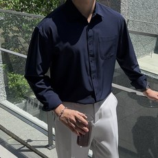 텐벨 남자 빅사이즈 링클프리 오버핏 셔츠 남방