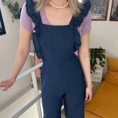 어깨프릴점프수트