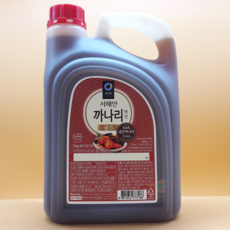 청정원 서해안 까나리액젓 3kg 업소용 식당용 겉절이 미역국 볶음요리, 1개