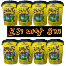다신샵 곤약이면 보리우동, 196.5g, 8개