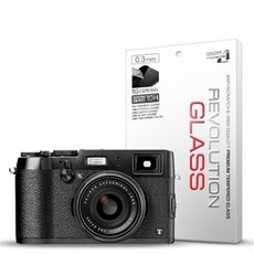 아트박스/프로텍트엠 레볼루션글라스 강화유리필름 방탄액정보호 컴팩트/똑딱이 카메라 후지필름 X100T, 본품