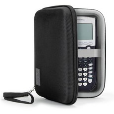 USA GEAR 하드 쉘 계산기 케이스 방수 외부와 넓은 액세서리 수납공간이 있는 그래프 TI84 TI83 플러스 Casio FX9750GII와 호환, USA GEAR 하드 쉘 계산기 케이스 방수 외부와 넓