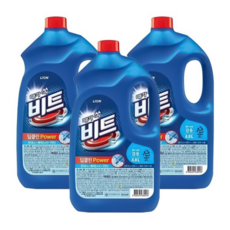 비트 딥클린 (드럼 일반)겸용 액체세제 4L 3개