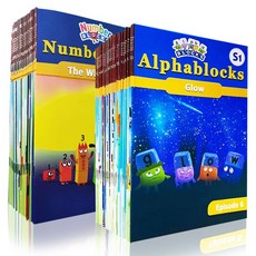 [이엔제이] 국내 발송 알파 블럭스(26권 세트) / 넘버 블럭스(30권 세트) Alpha Blocks / Number blocks 영어 원서 음원 제공 선택구매