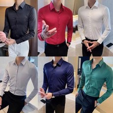 MORE남성 꽃무늬 셔츠 하와이안 남자 슬림핏 복고풍 스타일 남방 남녀공용 화이트 남 긴팔 비즈니스 정장 한류 멋쟁이 한 치 고급스런 빅 사이즈, 오류 발생시 문의 ( 시원바람 ), 04 레몬노랑