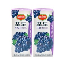 델몬트 드링크 포도, 190ml, 50개