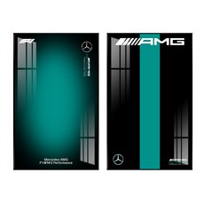 레고 Mercedes-AMG F1 벽걸이 액자 거실 인테리어 블록 프레임 2종, B, 1개