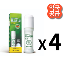 모스키토 밀크, 50ml, 4개