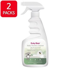 Euky Bear Baby Nursery Cleaner 유키 베어 베이비 너서리 클리너 500ml 2팩, 2개