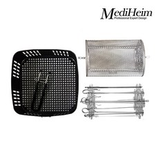 메디하임 복합오븐 전기오븐 바베큐그릴 식품건조기 AG86B, AG86B 구성품 3종