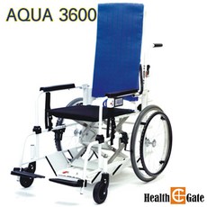 엄마손휠체어 아쿠아3600 전동식리프트 휠체어, 식탁+변기추가, 1개