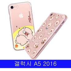DMC848599A5 갤럭시 A510 2016 투명젤 뚠뚠pig 케이스 헬로